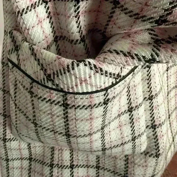NWT Kasper Women’s Plaid Pink and Black Blazer Size 22 - Picture 10 of 10